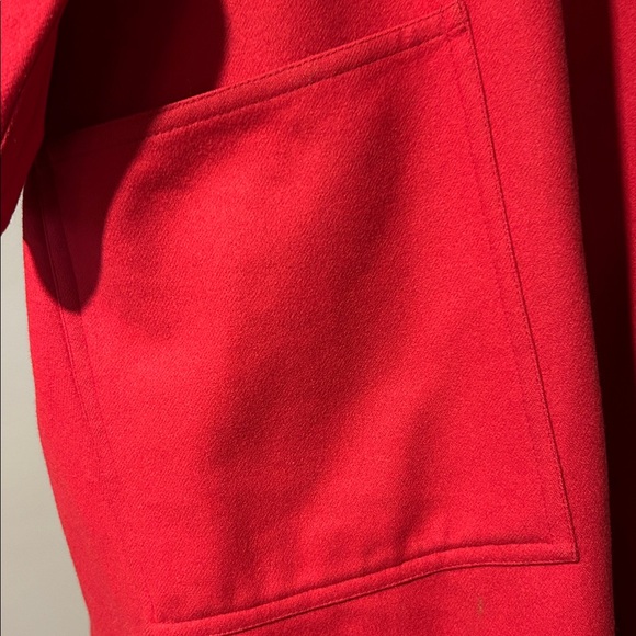 Weekend Red Button-Up Coat - Picture 7 of 9